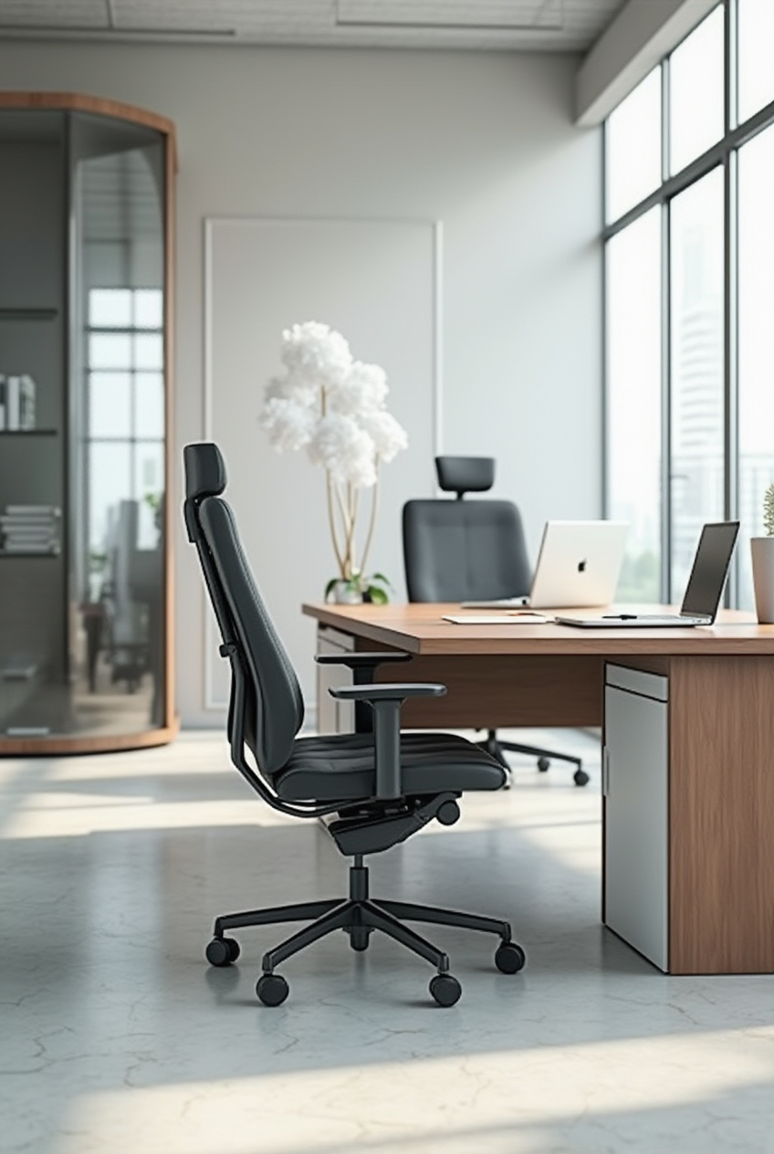 میز کار عمودی ساده