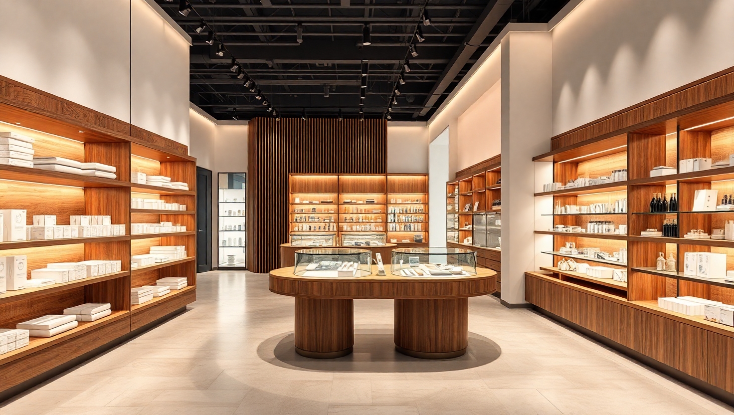 ویترین مغازه لوکس جدید