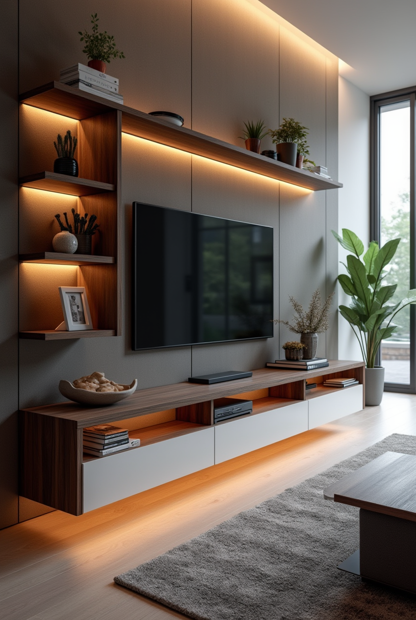 تی وی وال - TV Wall شیک