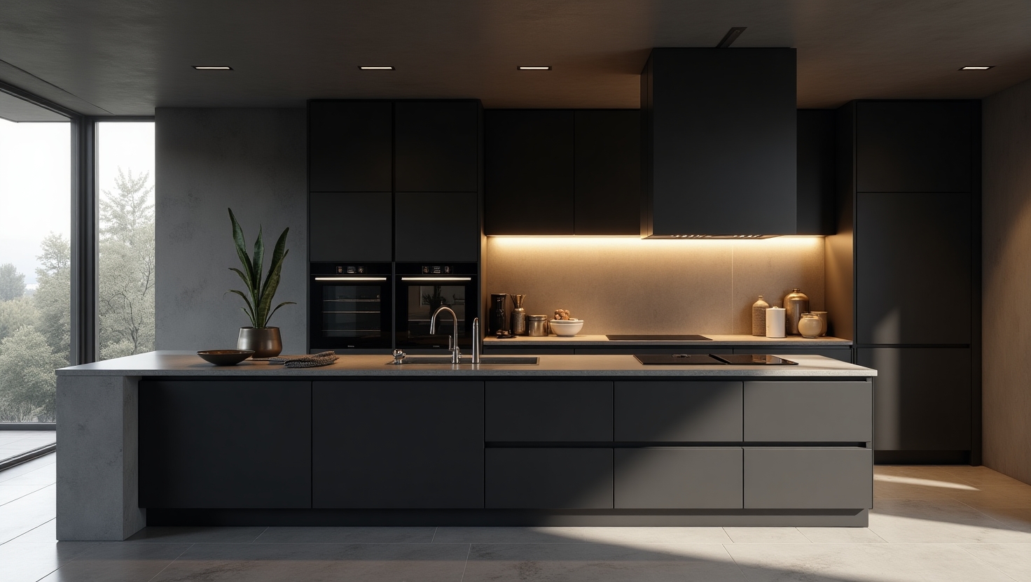 کابینت انزو تیره