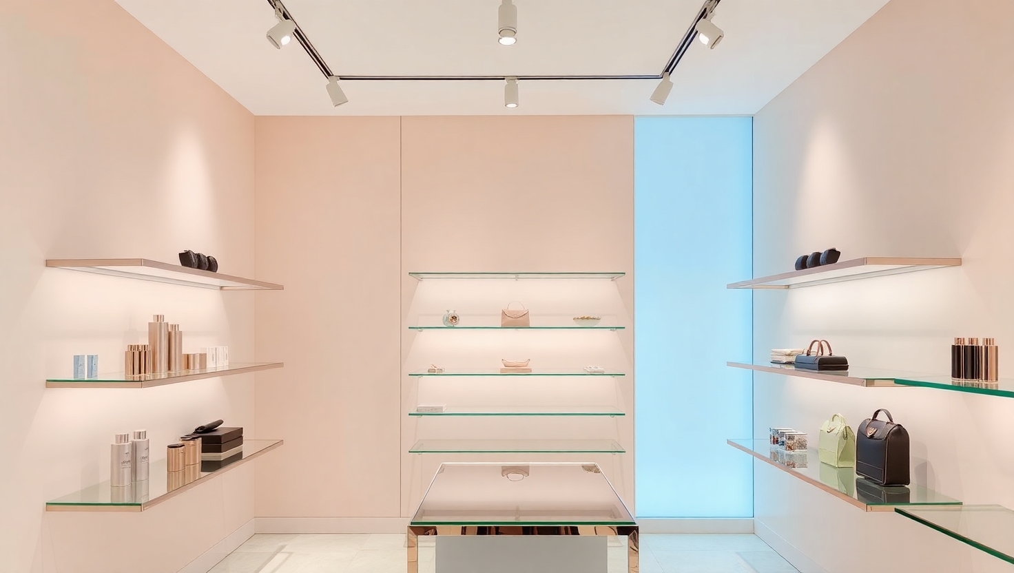 ویترین مغازه مینیمال جدید