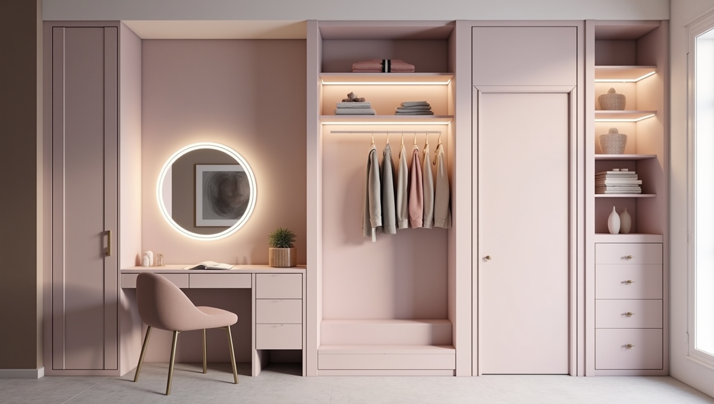 کمد دیواری دخترانه اصفهان