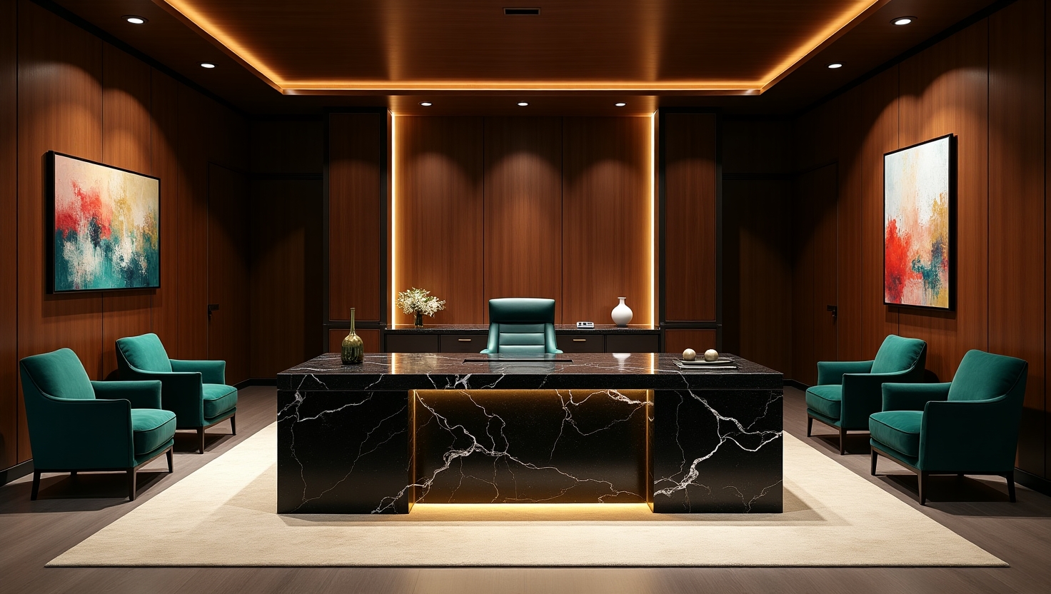 دفتر اداری اصفهان تیره