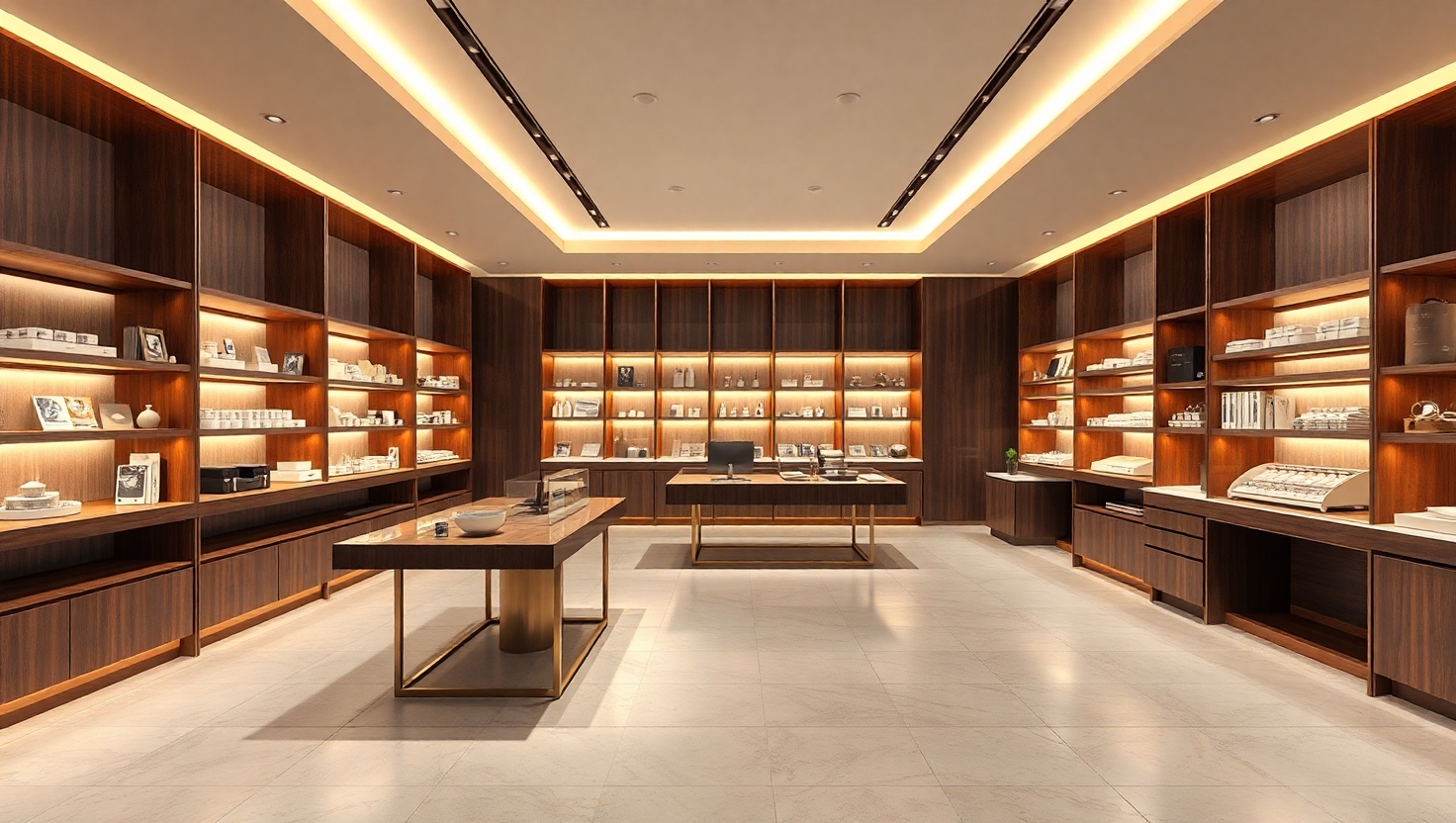 ویترین مغازه لوکس