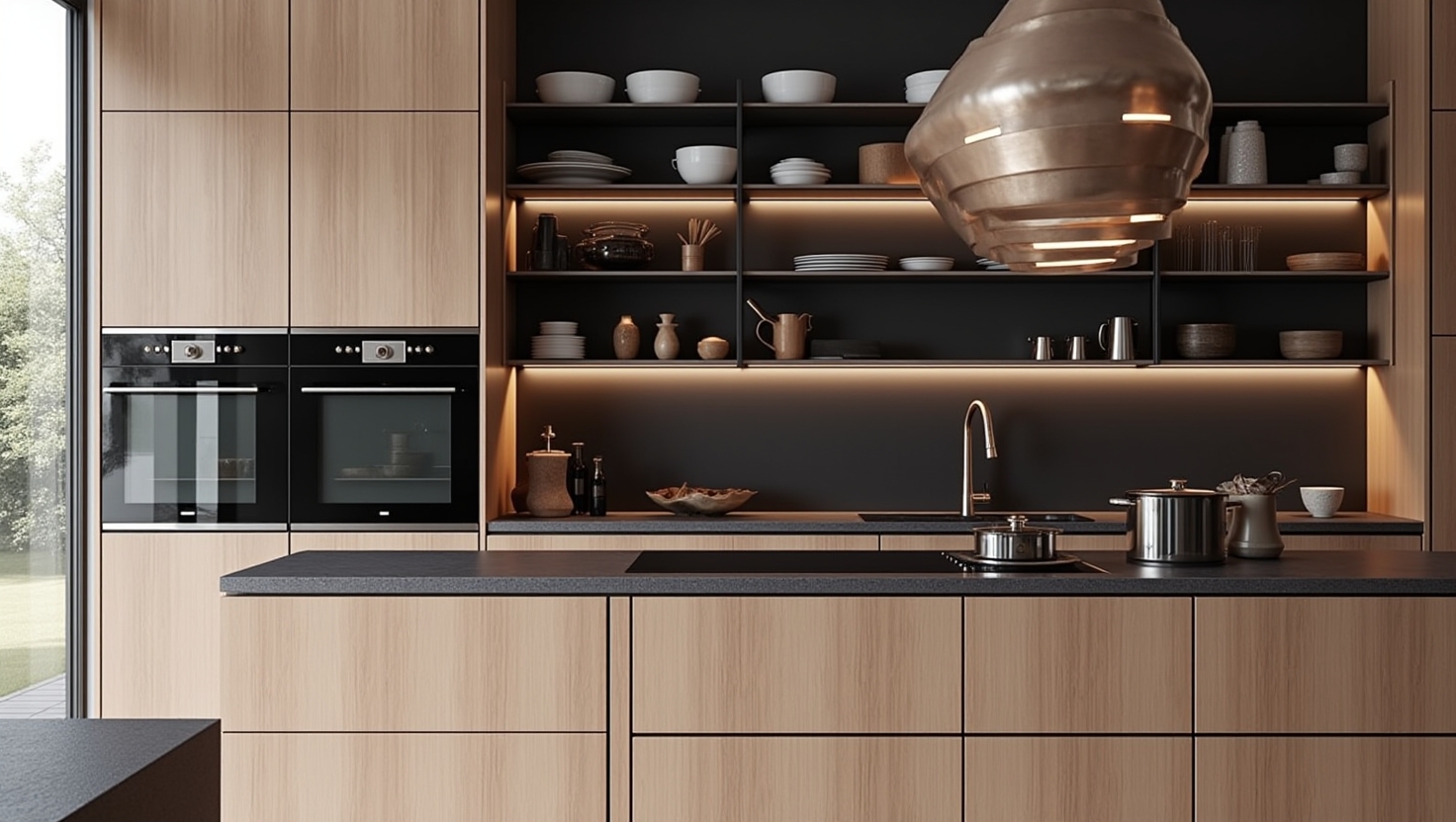 کابینت مدرن نسکافه‌ای جدید