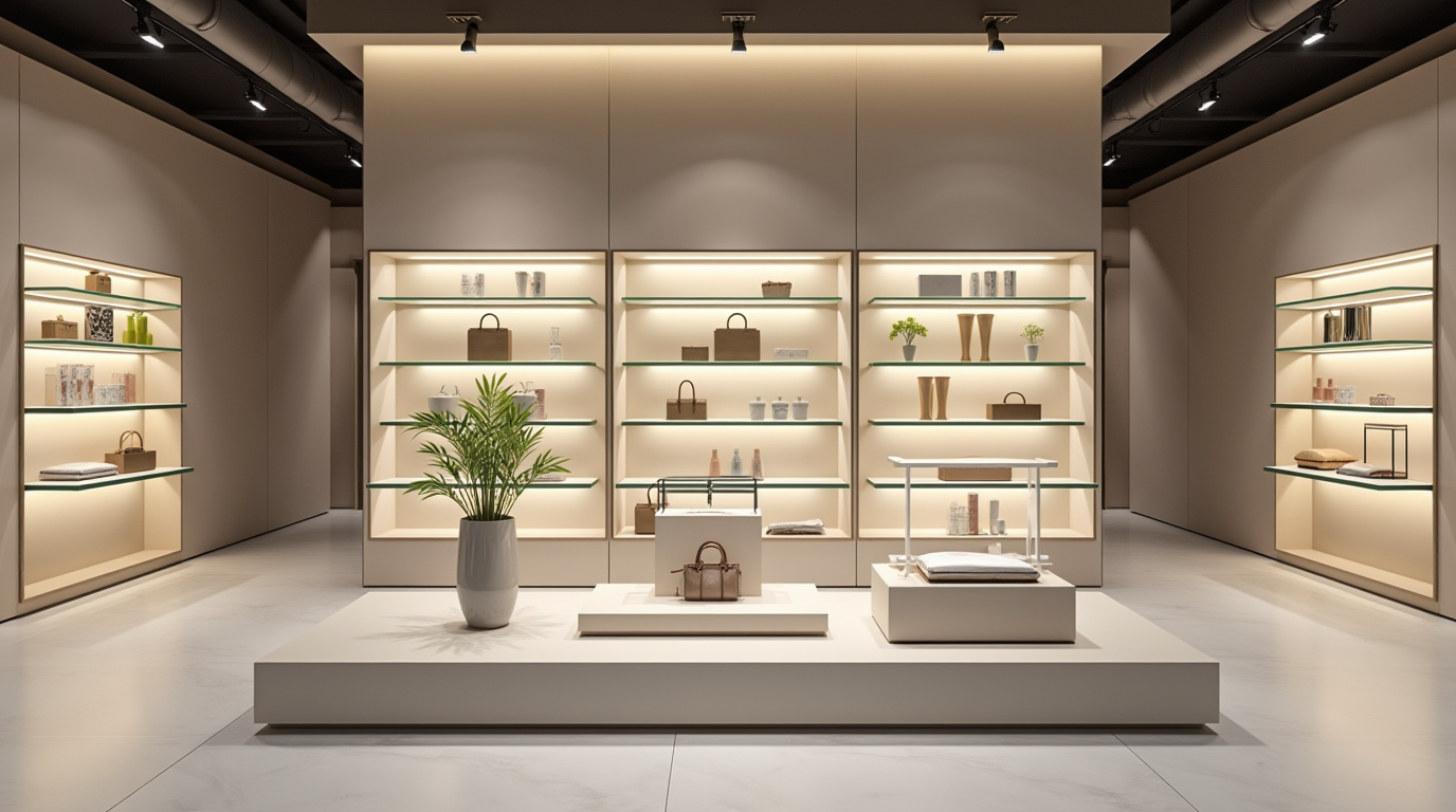 ویترین و دکور مغازه