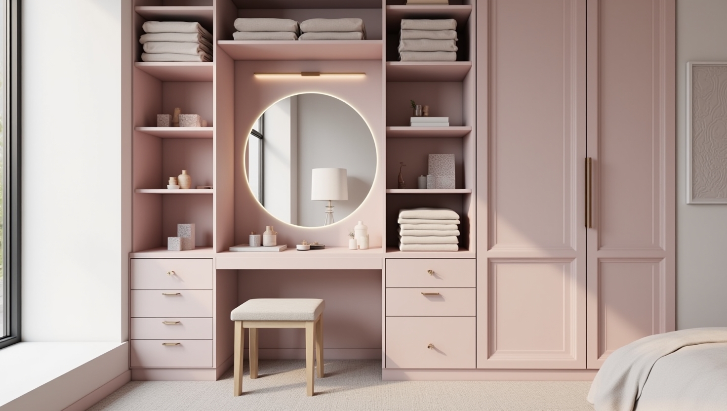 کمد دیواری دخترانه