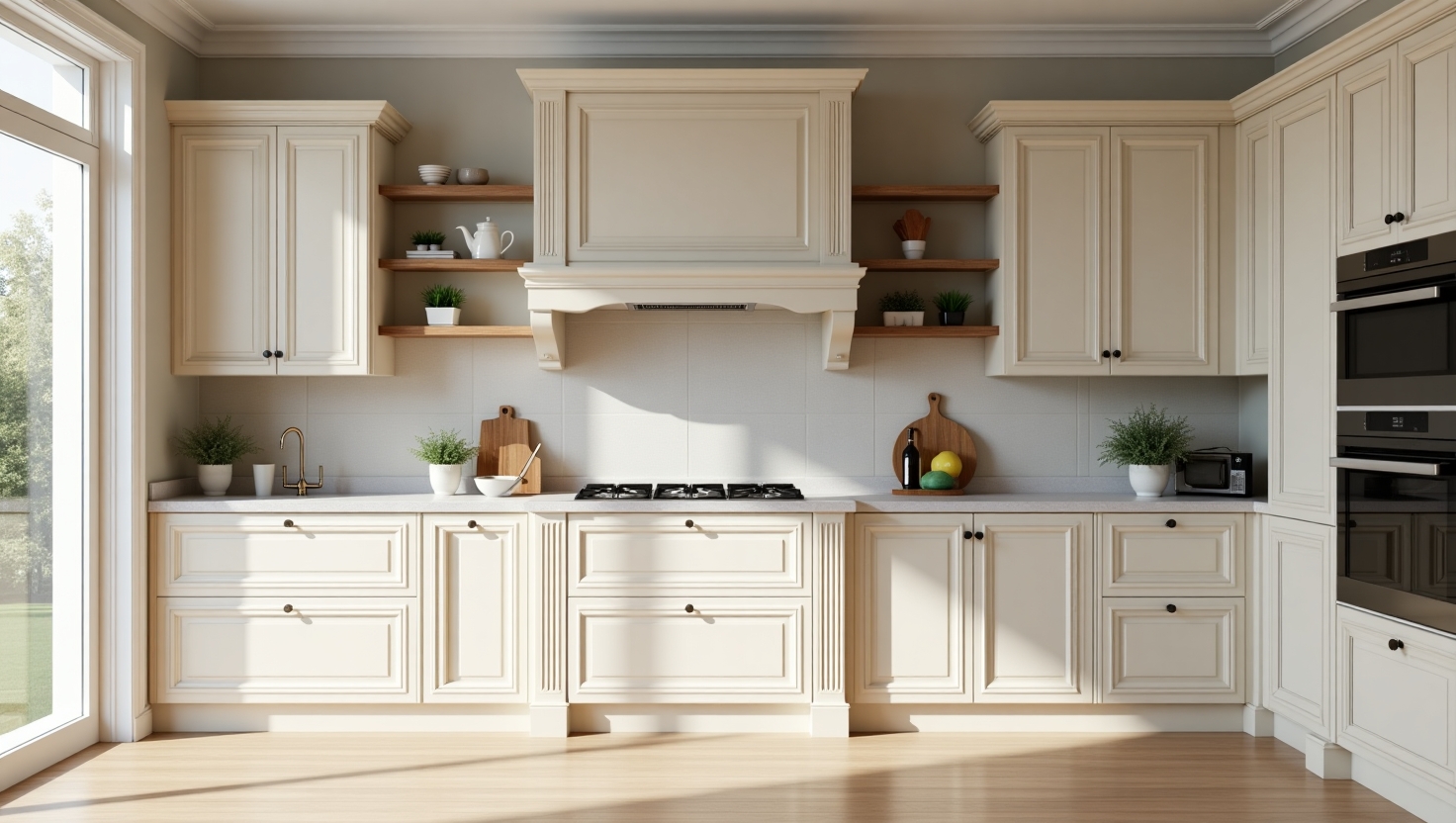 کابینت نئو کلاسیک روشن