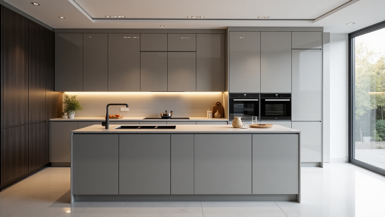 کابینت انزو طوسی روشن