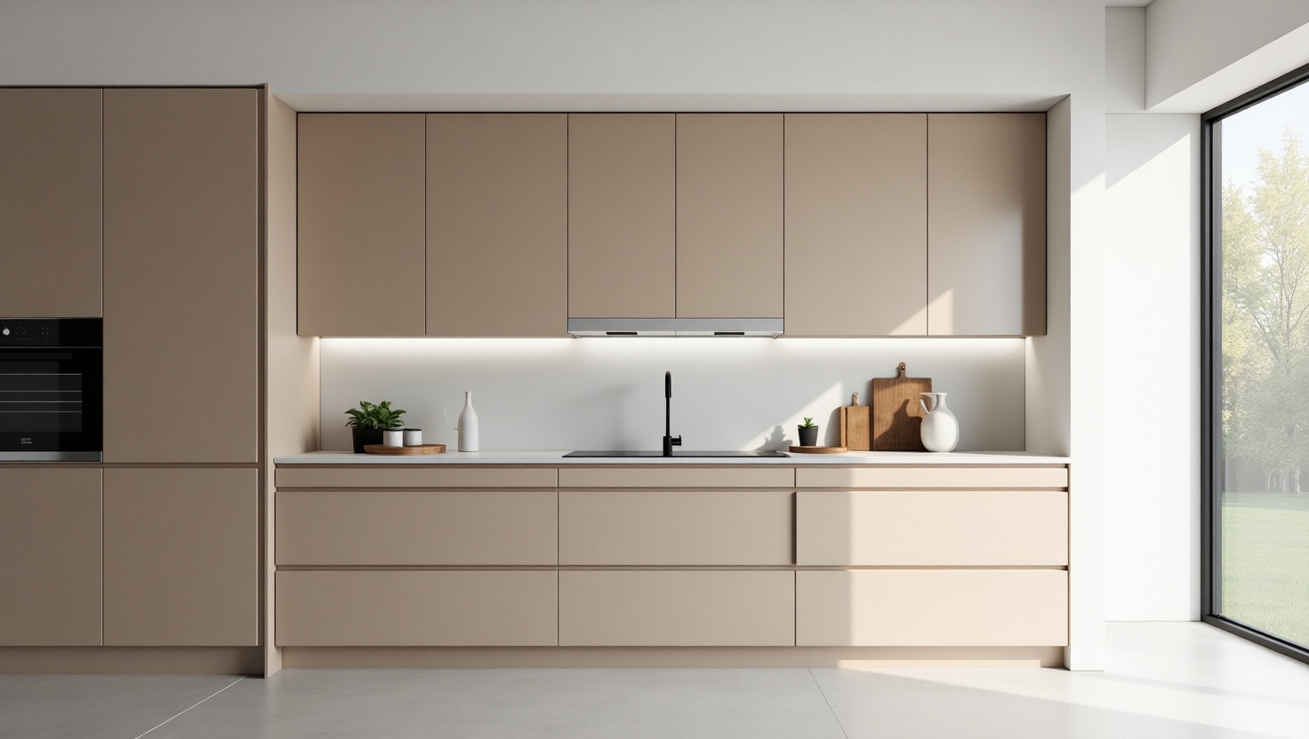 کابینت مینیمال روشن جدید