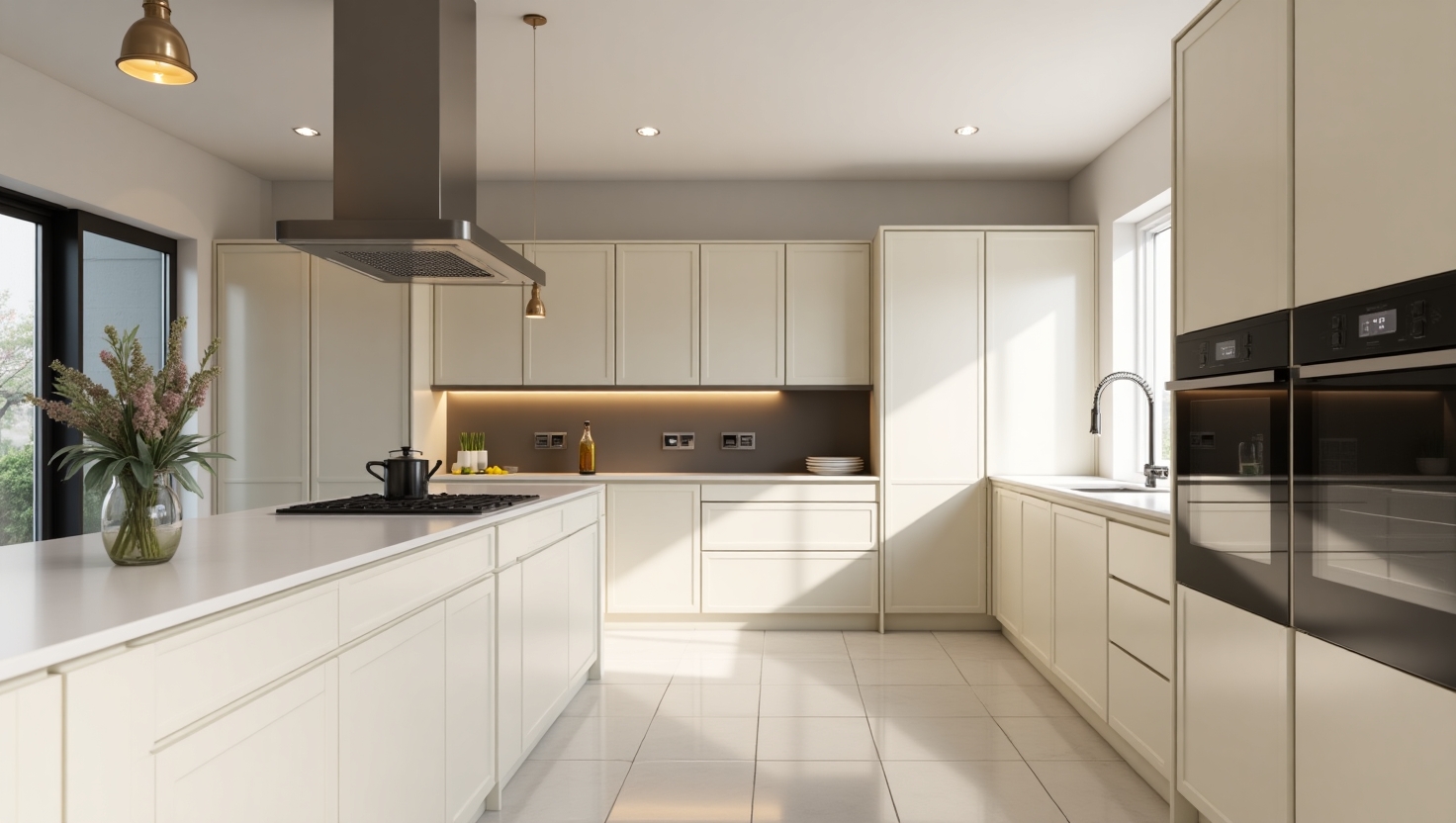 کابینت انزو روشن لوکس