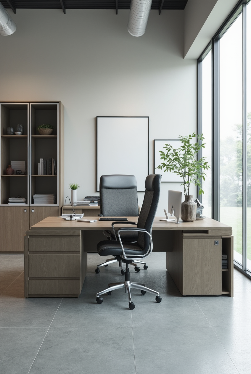 میز کار عمودی شیک