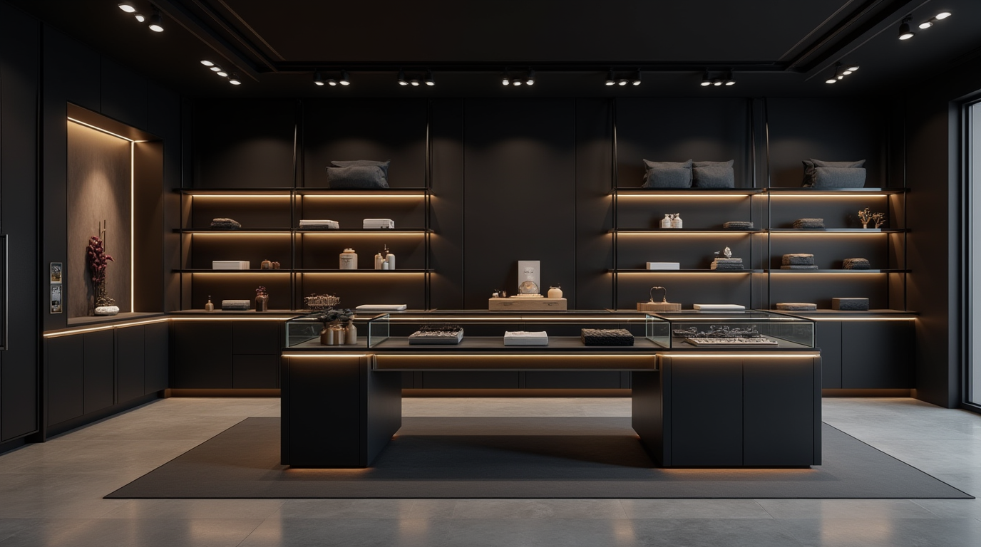 ویترین مغازه تیره جدید