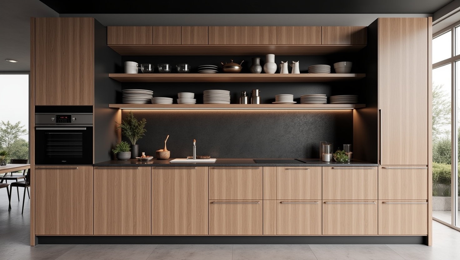 کابینت مدرن نسکافه‌ای